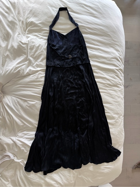 Marc Jacobs Dresses & Skirts - Marc Jacobs Dark Navy Silk Evening Gown- Deep Navy